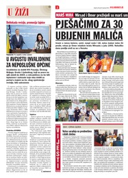 PJEŠAČIMO ZA 30 UBIJENIH MALIĆA